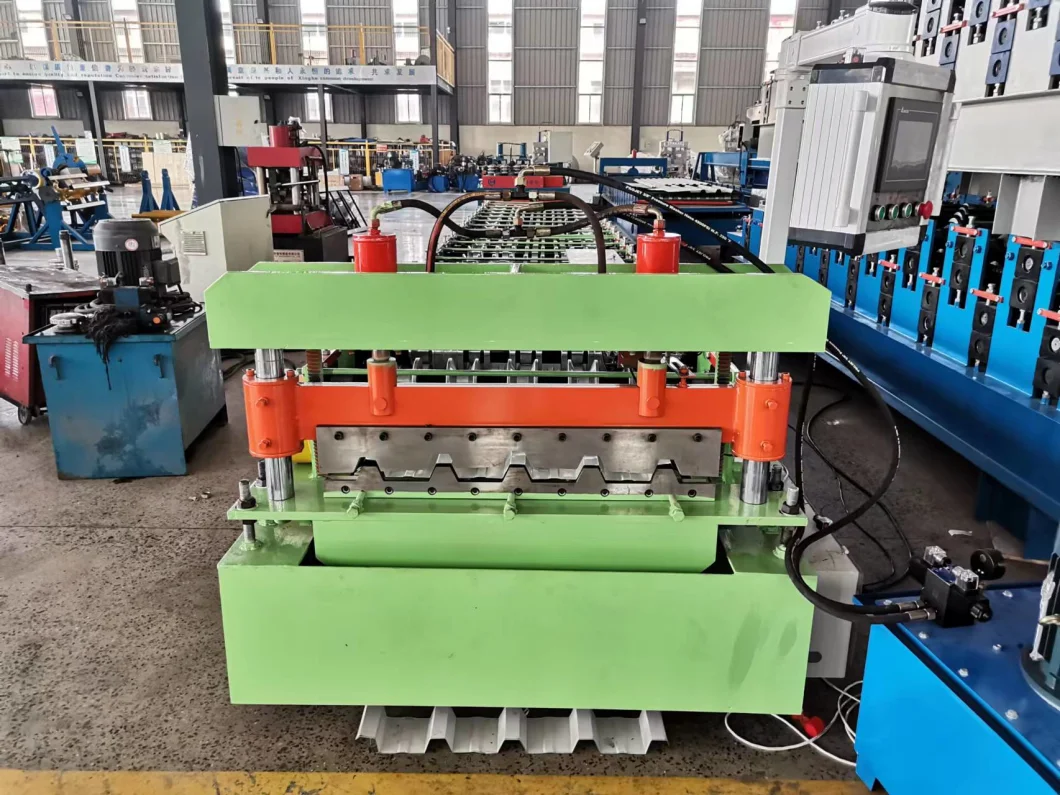 Simple Operate High Quality PPGI 686 Profile Trapezoidal Ibr Roof Sheet Press Making Roll Forming Machine