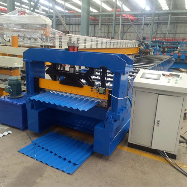 Corrugated Metal Sheet Cold Rolling Purlin Roll Forming Machine