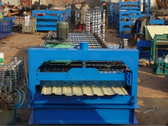 Corrugated Metal Sheet Cold Rolling Purlin Roll Forming Machine