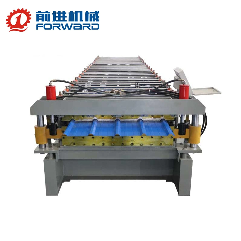 Double Layer Galvanized Corregated Steel Wholesale Ibr Red Metal Iron Roof Tiles Roofing Sheets Used Making Machines / Roll Forming Machines Price