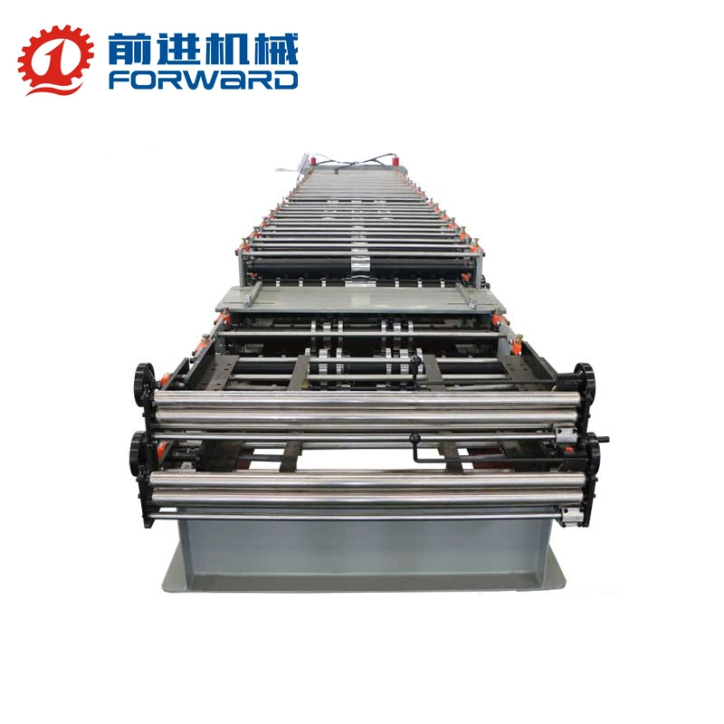 Double Layer Galvanized Corregated Steel Wholesale Ibr Red Metal Iron Roof Tiles Roofing Sheets Used Making Machines / Roll Forming Machines Price