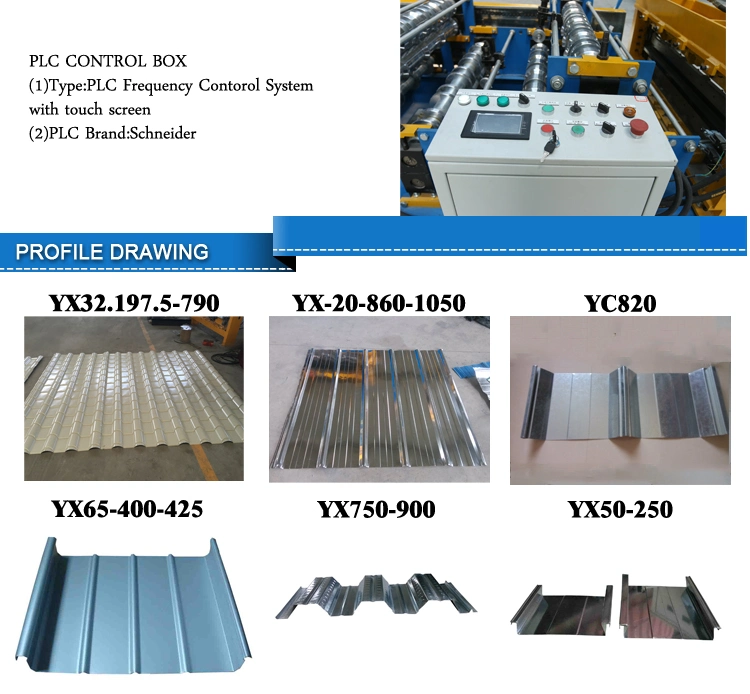 Construction Aluminum Standing Seam Roof Curving Profile Bending Forming Machine