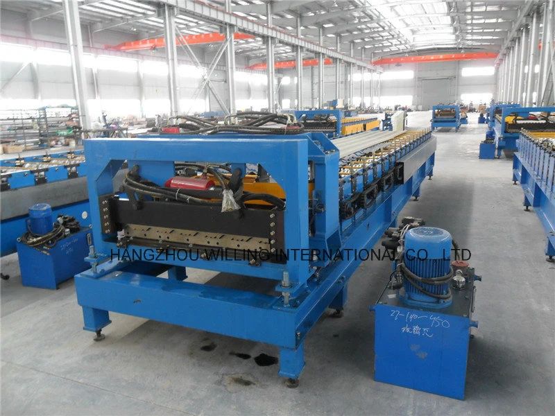 Popular Steel Sheet Roof Panel Roll Forming Tile Making Machine